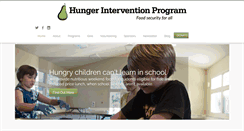 Desktop Screenshot of hungerintervention.org
